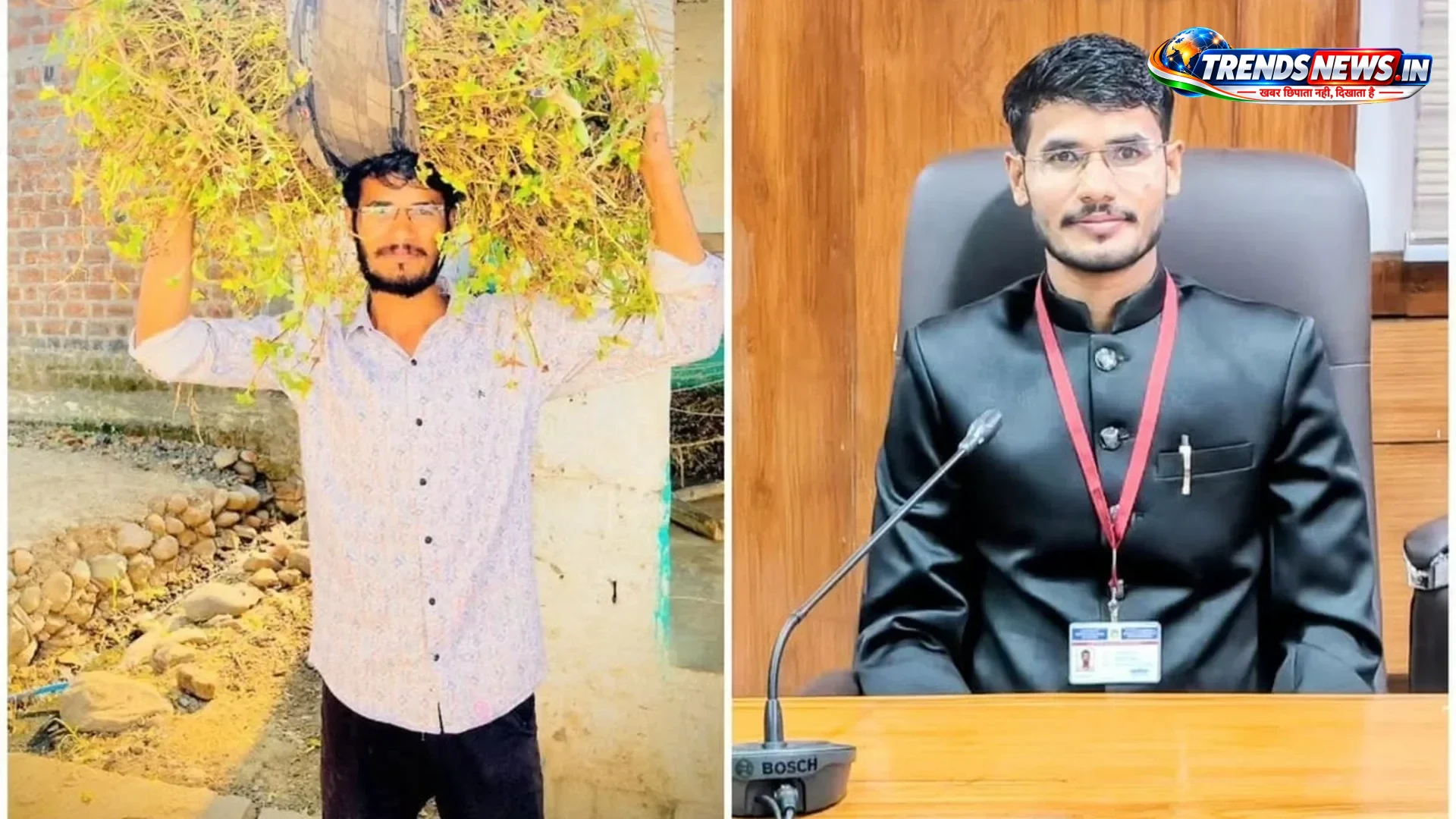 बकरियां चराने वाले विष्णु गुर्जर बने MPPSC में अधिकारी